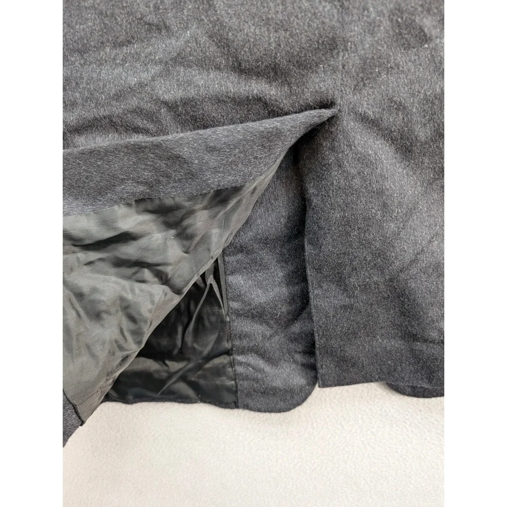 Donna‎ Karan Signature Blazer Mens 42 Long Cashmere Gray 3 Button Jacket Office